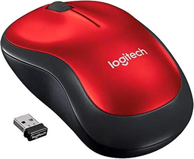 Alt view image 7 of 15 - LOGITECH - COMPUTER ACCESSORIES 910-003635 M185 COMFORT WRLS MOUSE RED