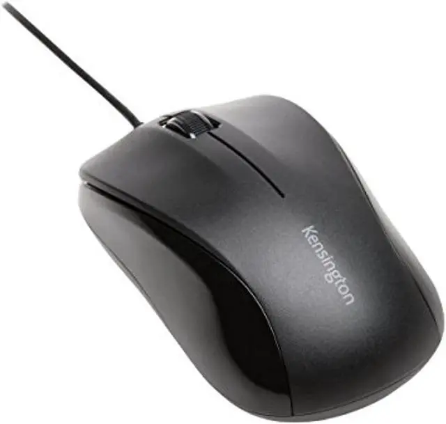 Alt view image 9 of 11 - Kensington K74531WW Black 3 Buttons USB Wired Optical Mouse