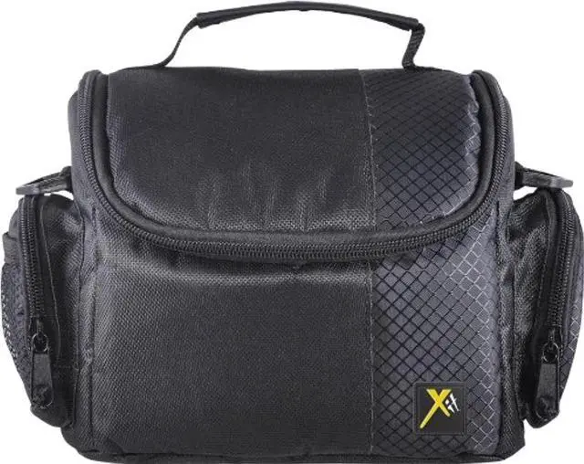Alt view image 7 of 7 - XIT Deluxe Digital Camera/Video Padded Carrying Case-Medium