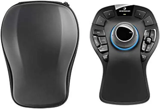 Alt view image 4 of 4 - 3Dconnexion SpaceMouse Pro Wireless (with Carry case and Universal Receiver) 3DX-700075