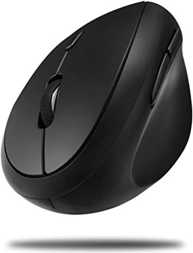 Alt view image 4 of 12 - Adesso Wireless Vertical Egonic Mouse with Adjustable DPI