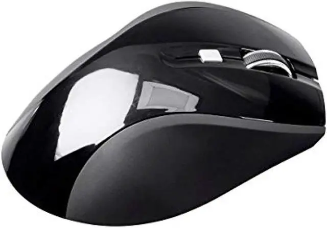 Alt view image 5 of 9 - Monoprice Select Wireless Ergonomic Mouse - Black - Ideal For Work, Home, Office, Computers - Workstream Collection
