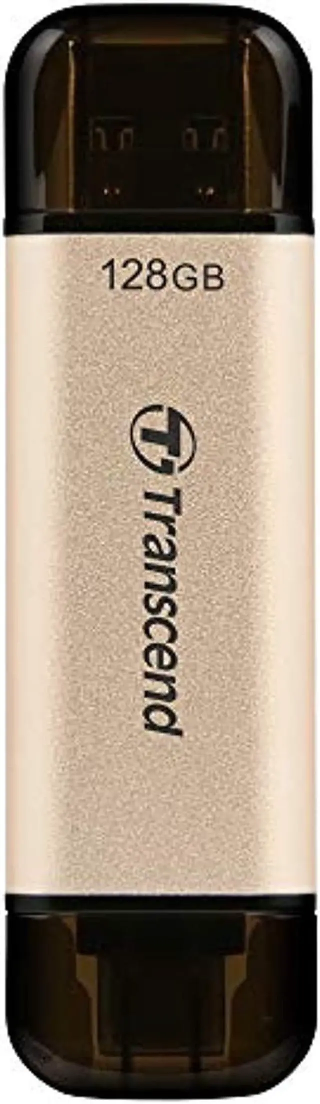Alt view image 9 of 11 - Transcend 128GB JetFlash 930C 2-In-1 USB3.2 Flash Drive Model TS128GJF930C