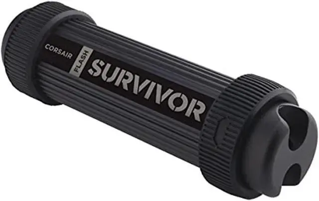 Alt view image 7 of 8 - 1TB Corsair Survivor USB3.0 Type-A Flash Drive - Black