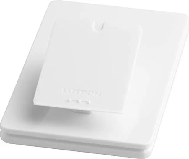 Alt view image 6 of 6 - Lutron Mounting Accessories, Lutron Pico Wireless System White   L-PED1-WH