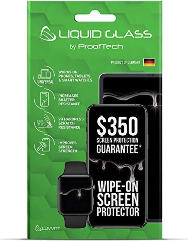 Alt view image 2 of 7 - Liquid Glass Screen Protector with $350 Screen Protection - Universal