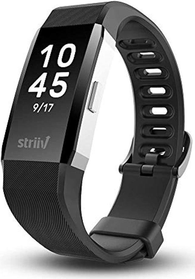 Alt view image 4 of 4 - Striiv Apex HR Activity Tracker with Smartphone Functions, Black