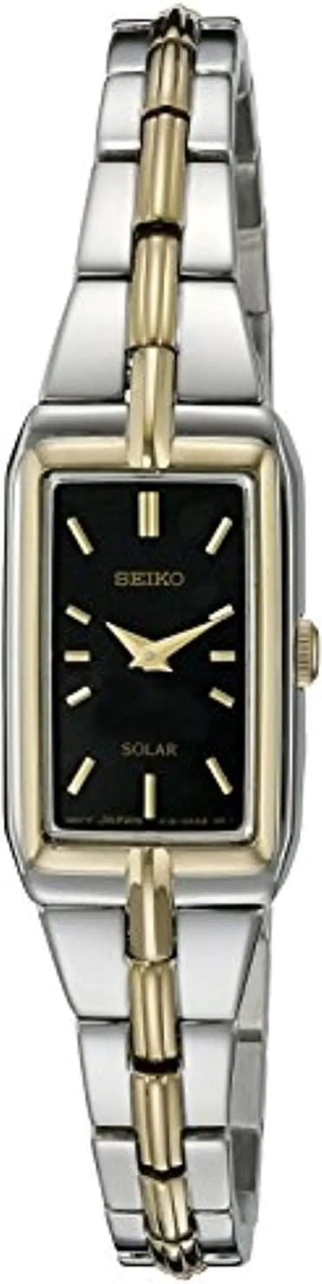 Alt view image 9 of 9 - Seiko SUP274 Womens Silver & Gold Core Solar Watch