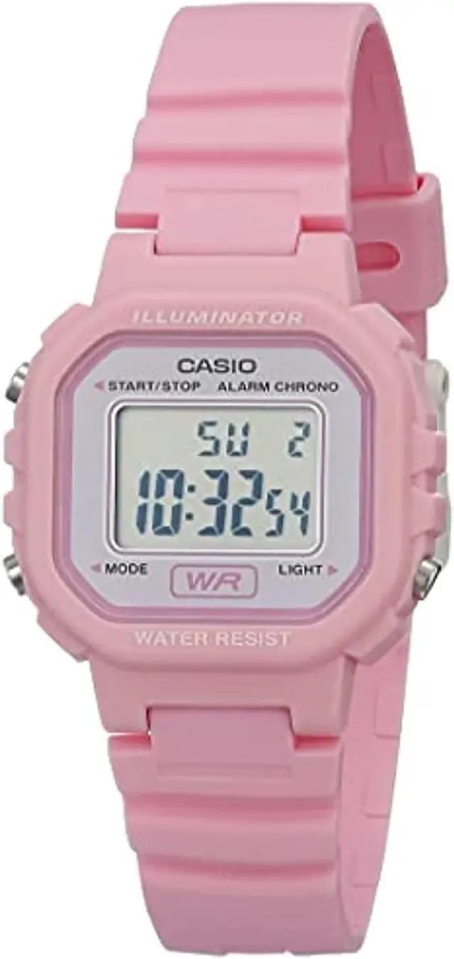 Alt view image 13 of 16 - CASIO LA20WH-4A1 Ladies Color Digital Watch Pnk