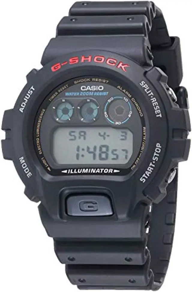 Alt view image 6 of 12 - CASIO DW6900-1V G Shock Digital Watch