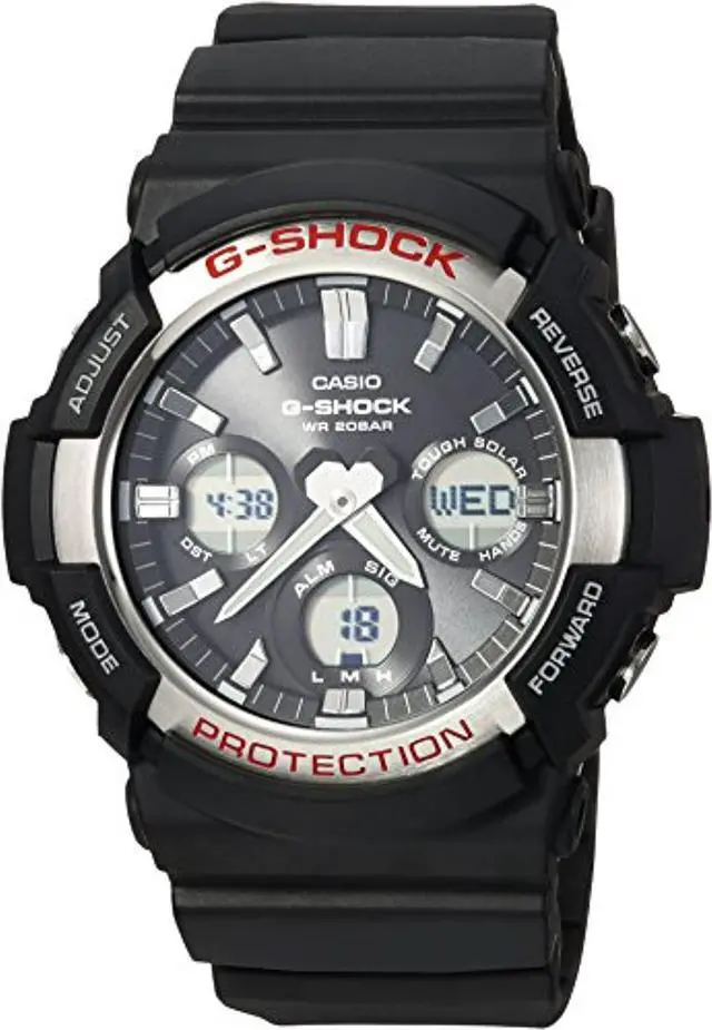 Alt view image 3 of 3 - Casio Men's G-Shock Analog-Digital Tough Solar Watch
