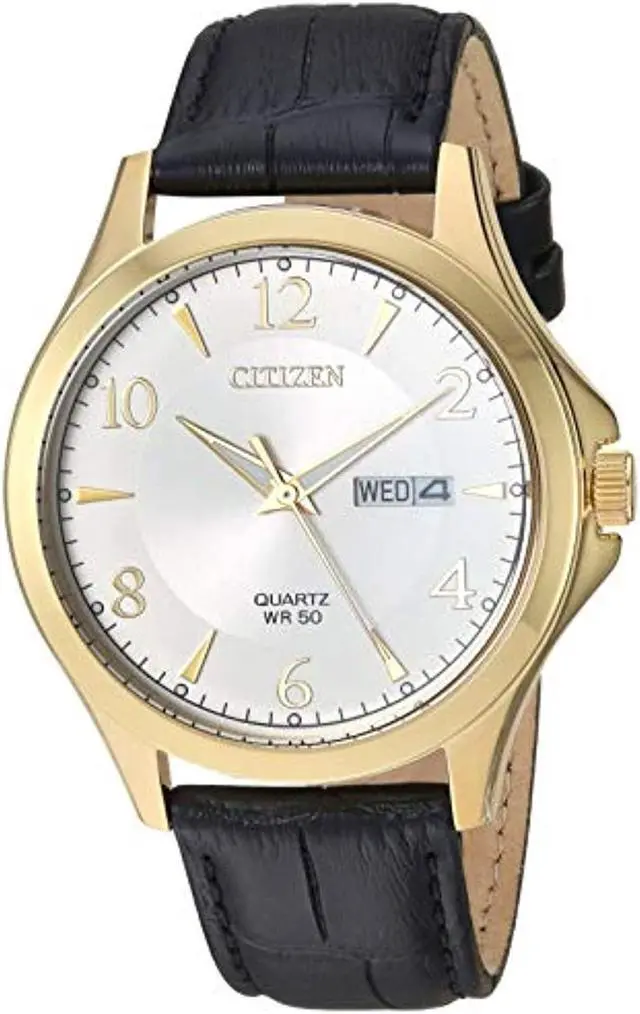 Alt view image 2 of 3 - Citizen BF2003-25A Quartz Men's Watch Brown 41mm Gold-tone Stainless Steel