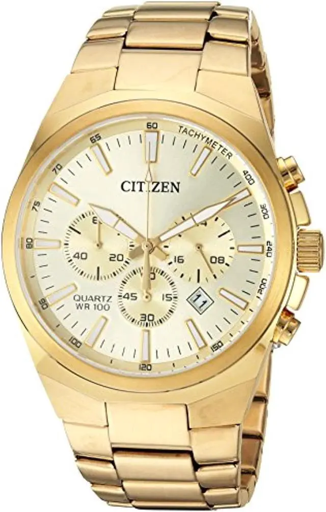Alt view image 3 of 4 - Citizen AN8172-53P Quartz Men's Watch Gold 40mm Stainless Steel