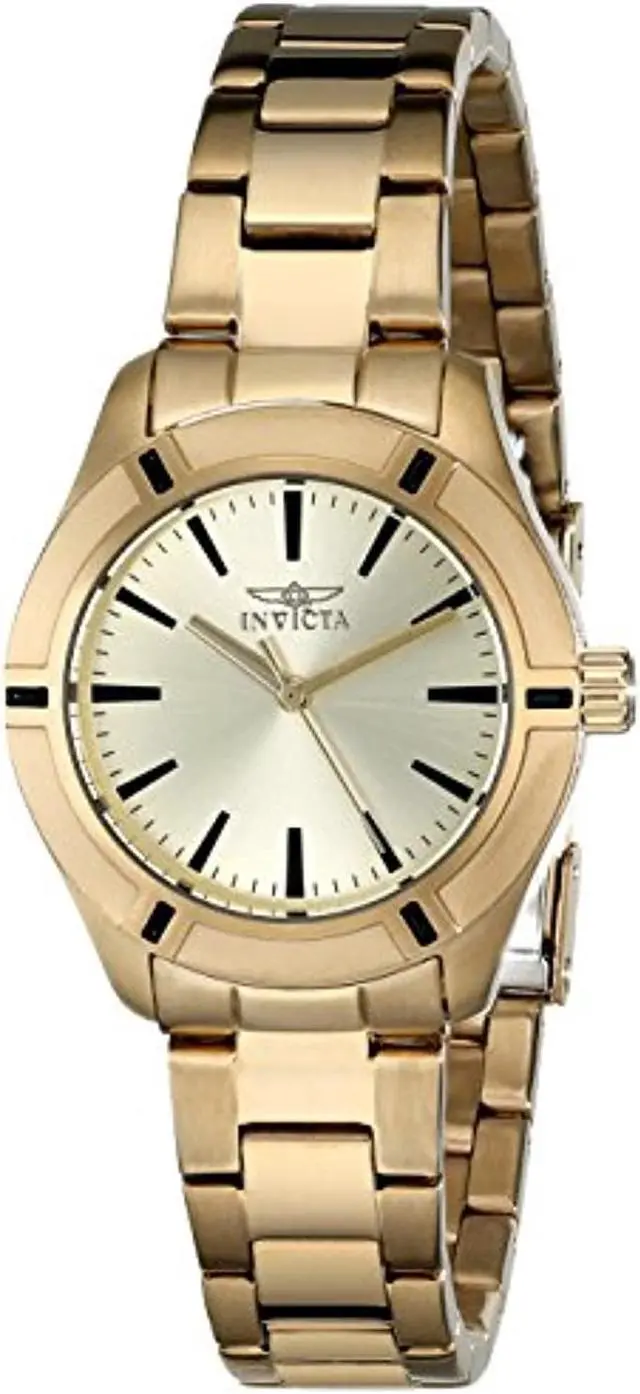 Alt view image 11 of 11 - Women's Pro Diver 18K Gold Plated Steel and Dial