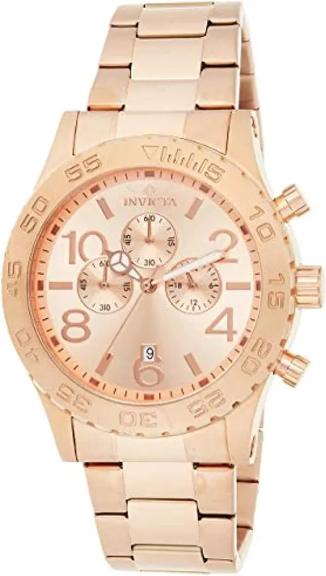 Alt view image 8 of 8 - Invicta Men's Specialty 1271 Rose Gold Stainless Steel Chronograph Watch