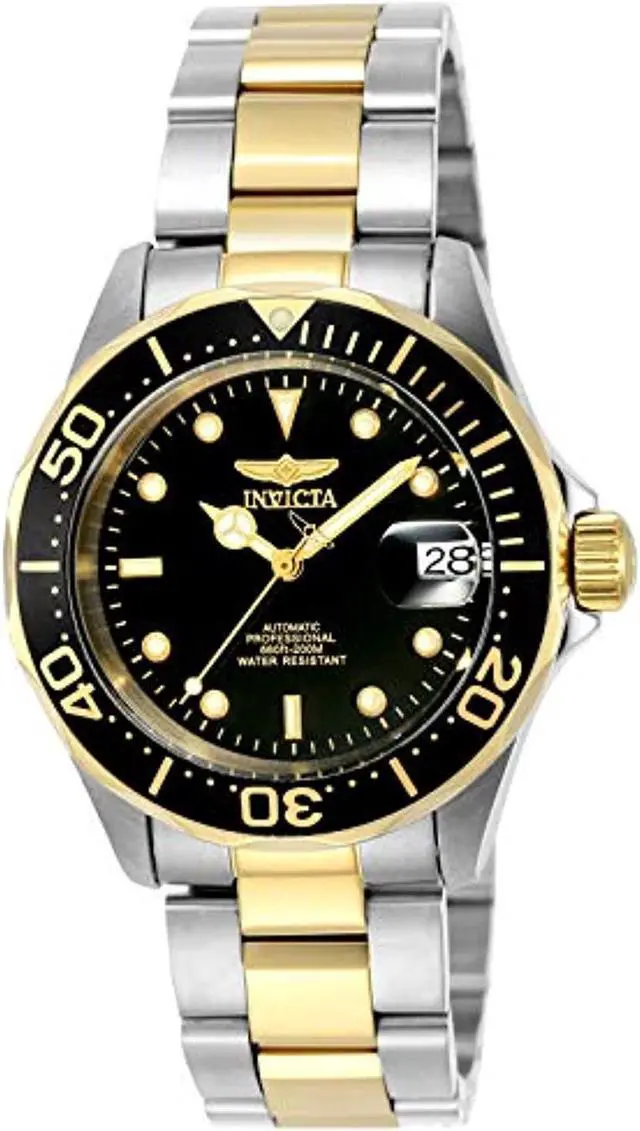 Alt view image 4 of 8 - Invicta Pro Diver Automatic Black Dial 8927 Men's Watch