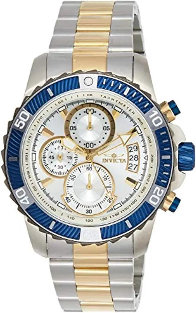 Alt view image 4 of 7 - Invicta  Pro Diver 23994  Stainless Steel Chronograph  Watch