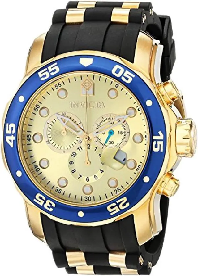 Alt view image 19 of 19 - Invicta  Pro Diver 17881  Stainless Steel, Polyurethane Chronograph  Watch