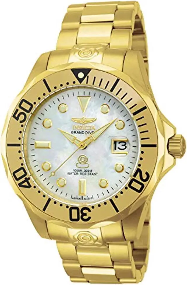 Alt view image 12 of 14 - Invicta Men's 13939 Pro Diver Automatic 3 Hand White Dial Watch