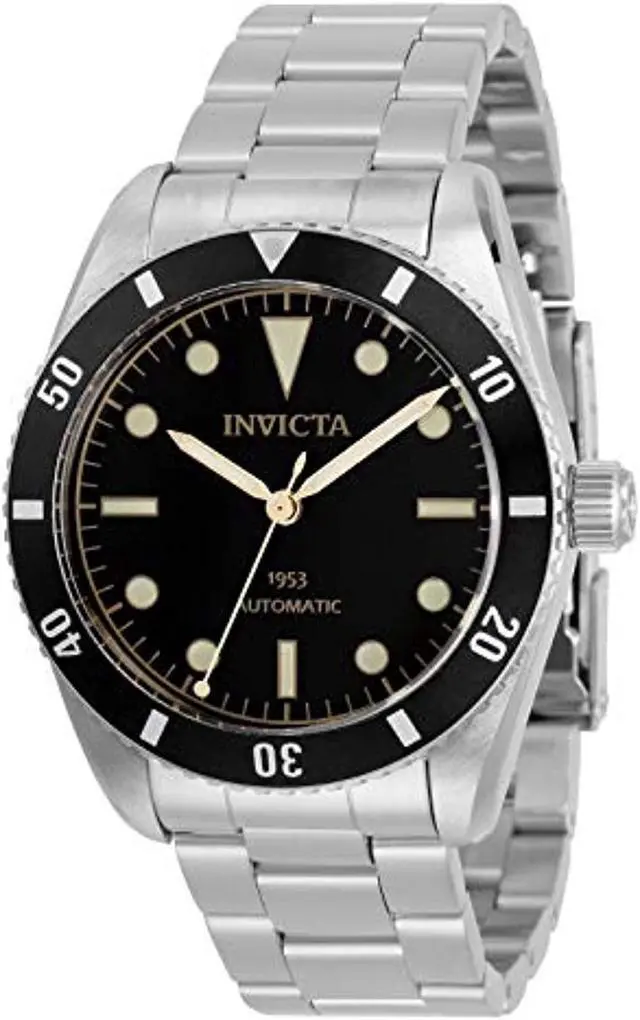 Main image of invicta pro diver automatic black dial men's watch 31290