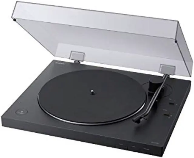 Alt view image 10 of 19 - Sony PS-LX310BT Wireless Turntable with Bluetooth Connectivity