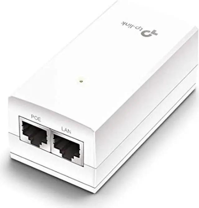 Alt view image 6 of 9 - TP-Link PoE Injector | PoE Adapter 24V DC Passive PoE | Gigabit Ports | Up to 100 Meters (325 feet) | Wall Mountable Design (TL-PoE2412G)