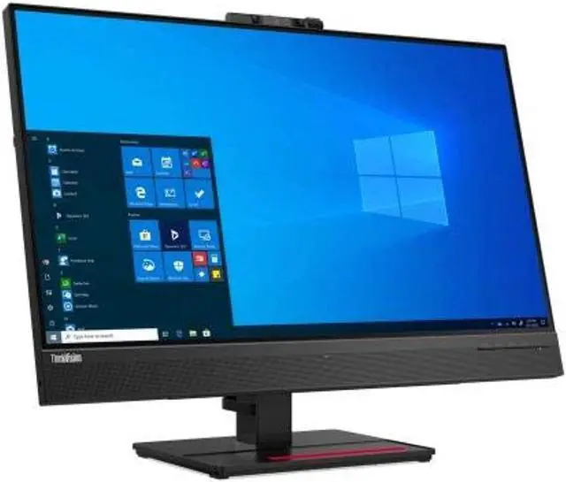 Alt view image 11 of 11 - Lenovo ThinkVision T27hv-20 27" 2560 x 1440 2K IPS HDMI DisplayPort USB-C Built-In Speakers/Mic Webcam Tilt Swivel Pivot Height Adjust VESA VoIP Monitor
