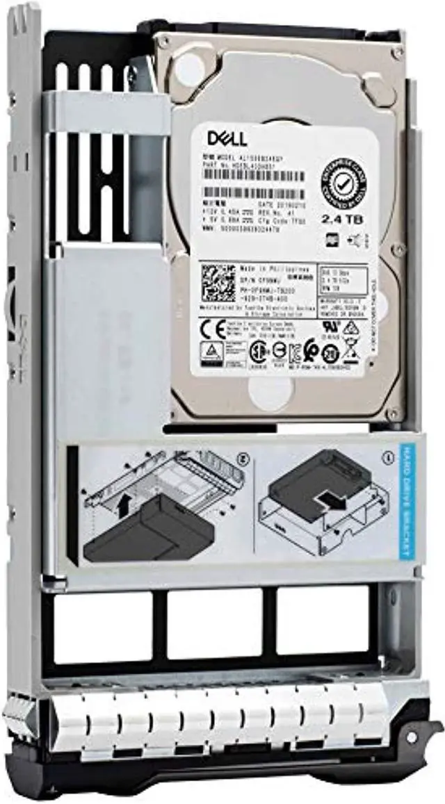Alt view image 2 of 13 - DELL 400-AUVR 2.40TB 2.5" SAS 10000rpm Internal Hard Drive - Hot Pluggable
