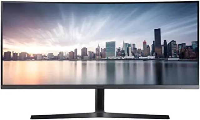 Alt view image 18 of 20 - Samsung 890 C34H890WGN 34" 3440 x 1440 WQHD 100Hz FreeSync Curved Monitor