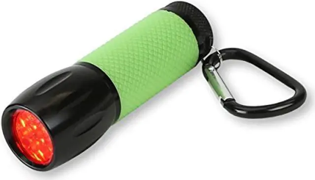 Alt view image 4 of 7 - Carson SL-33 Redsight Light Pro Red-LED Flashlight