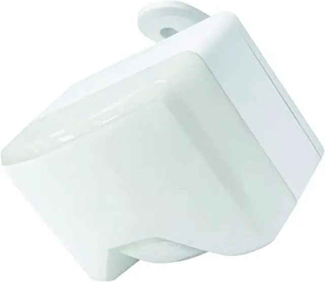 Main image of IQ America LB1135WH battery powered indoor outdoor weatherproof led motion security motion sensor floodlight, 350 lumens, pivots and rotates, mount anywhere-take anywhere security light 4in white