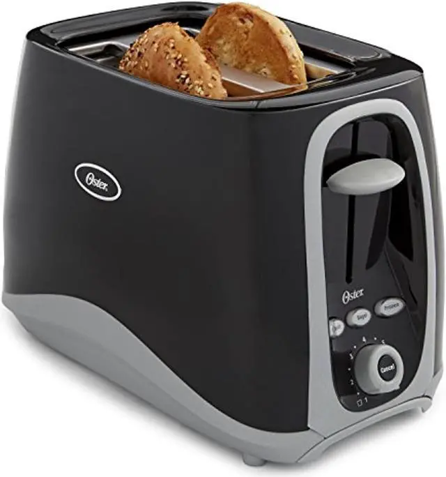 Alt view image 2 of 2 - Oster Inspire 2-Slice Toaster, Black