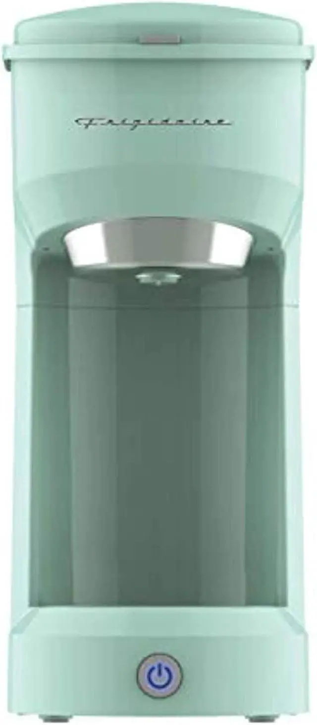 Alt view image 4 of 9 - Frigidaire ECMK088 Retro 1 Cup Single Serve Coffee Maker with Brew Basket, Mint