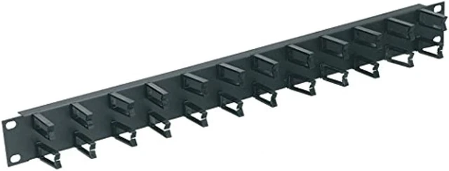 Alt view image 5 of 5 - Middle Atlantic Products Micro-Clip Horizontal Cable Manager