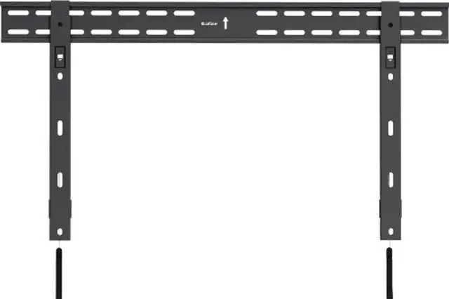 Alt view image 6 of 7 - QualGear QG-TM-002-BLK Universal Ultra-Slim Low-Profile Fixed Wall Mount for 37'-70' TV's