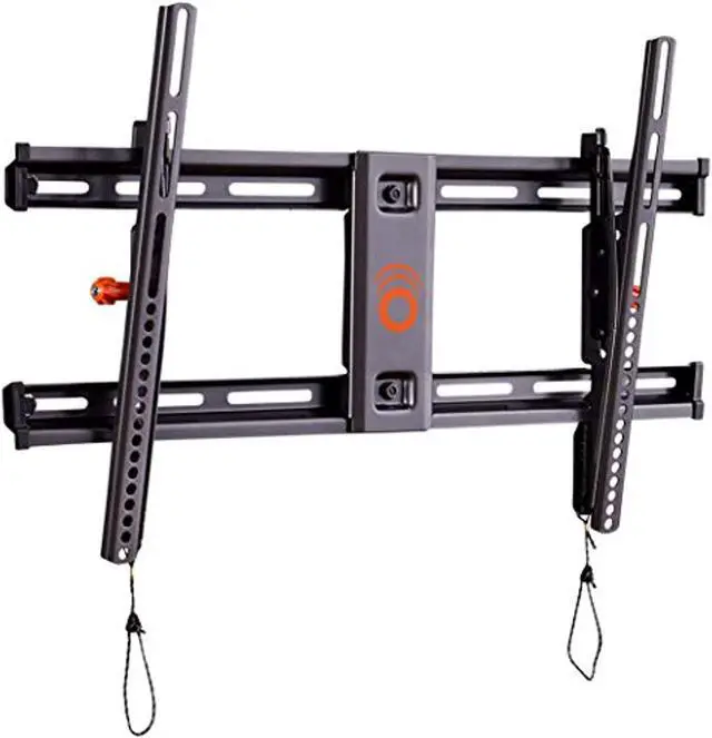 Main image of echogear tilting tv wall mount with low profile design for 40" - 90" tvs - eliminate glare with 10 of smooth tilt - slides to center between studs & can be leveled after install