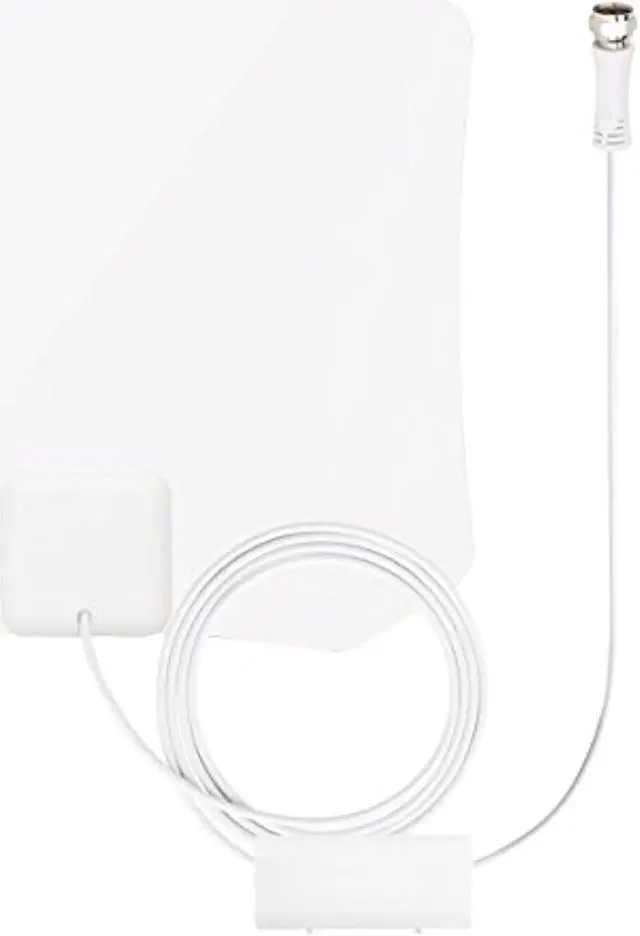 Alt view image 15 of 19 - ANTOP Digital Indoor HDTV Antenna 30-45 Mile Range w/Smartpass Amplifier
