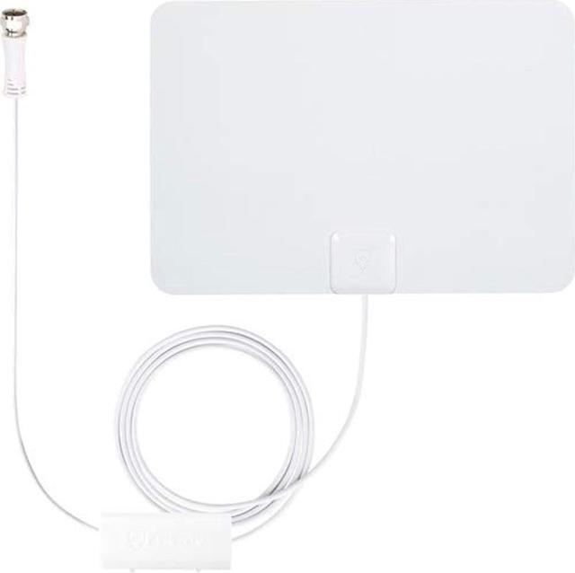 Alt view image 8 of 20 - ANTOP Paper Thin AT-101B Indoor HDTV Antenna Smartpass Amplified AT101B