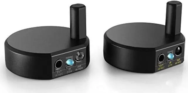 Alt view image 3 of 3 - tnp wireless ir extender repeater  universal remote control infrared ir transmitter and receiver with 3 head eye ir blaster emitter booster cable supports long range 600ft