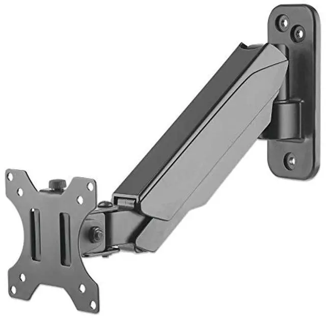 Alt view image 3 of 11 - Manhattan 461603 Universal Gas Spring Wall Mount Arm, Supports One 17" to 32" TV or Monitor up to 8 kg (17.64 lbs.)