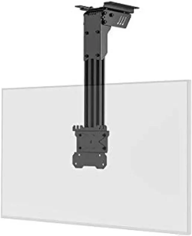 Alt view image 7 of 14 - Monoprice Folding Ceiling TV Mount For TVs 10in to 40in, Max Weight 66lbs., Max Extension 15.7in, VESA Patterns up to 100x100 - Commercial Series