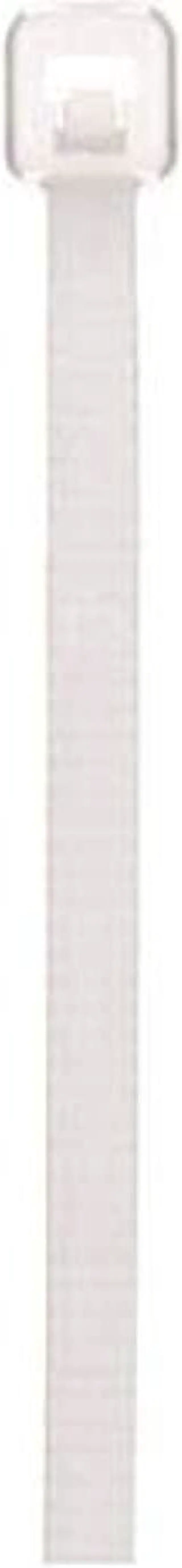 Alt view image 5 of 6 - PANDUIT PLT1M-M Cable Tie, 4 in L, 4 in Max Bundle Dia., Natural, Nylon 6/6, 18