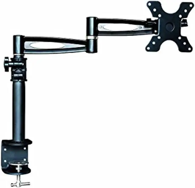 Alt view image 4 of 13 - Monoprice 3-Way Adjustable Tilting Desk Mount Bracket - Black For 13 - 30 Inch Monitors | Up to 33 Pounds
