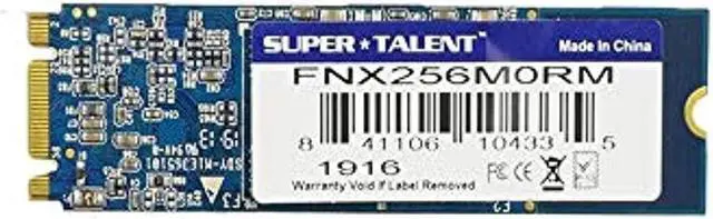 Alt view image 4 of 6 - Super Talent M.2 SATA DX3 256GB SATA3 Solid State Drive (3D TLC)