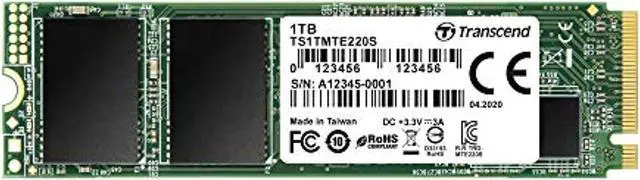 Alt view image 12 of 19 - Transcend 220S 1 TB Solid State Drive - PCI Express (PCI Express 3.0 x4) - Internal - M.2 2280