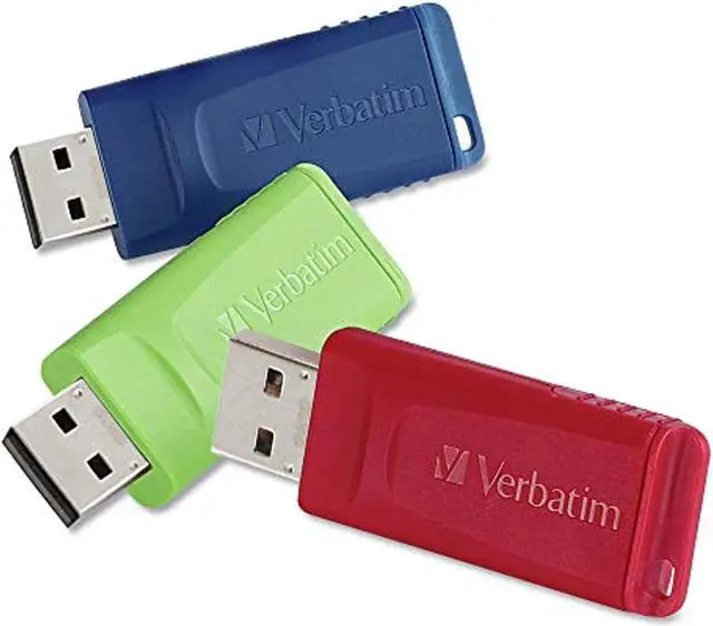 Alt view image 14 of 20 - Verbatim Store 'N' Go Usb Flash Drive, 16 Gb, Assorted Colors, 3/Pack 99122