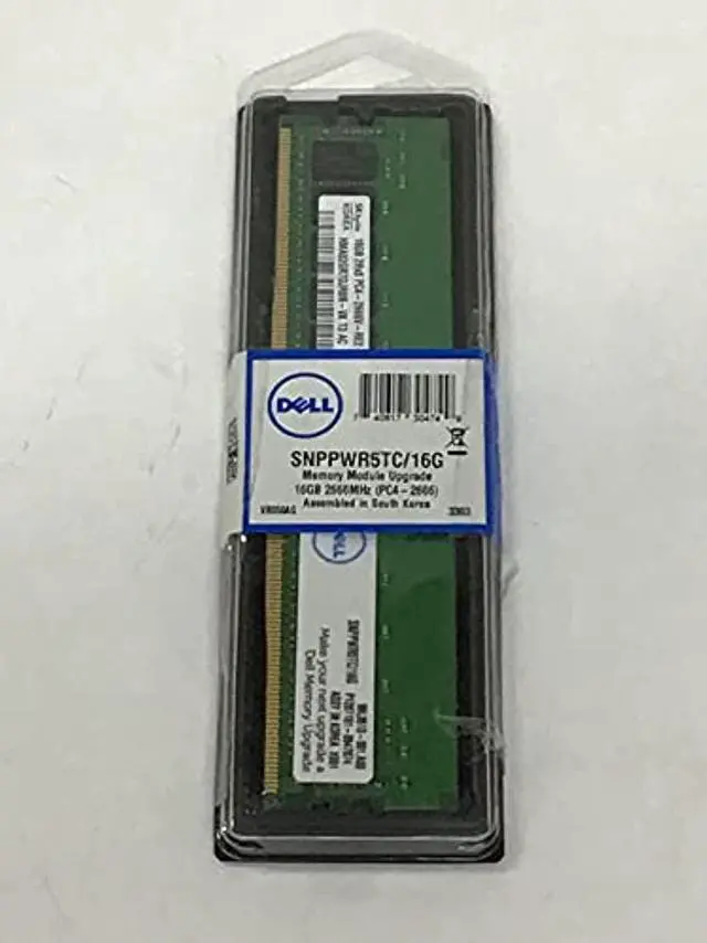 Alt view image 4 of 12 - Dell 16GB 2RX8 DDR4 RDIMM 2666MHZ Memory Module for Select Dell Models AA940922