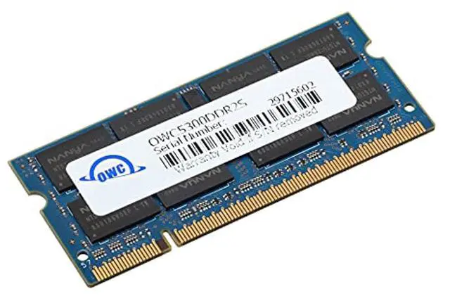 Alt view image 2 of 3 - OWC 1.0GB DDR2 PC-5300 667MHz Memory Module (Major) Model OWC5300DDR2S1GB