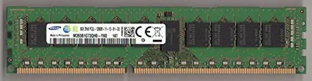 Alt view image 3 of 4 - Samsung DDR3-1600 8GB ECC/REG CL11 Samsung Chip Server Memory (M393B1G73QH0-YK0)