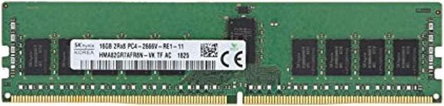 sk hynix 16gb hma82gr7afr8n-vk ddr4-2666 ecc rdimm 2rx8 pc4-21300v